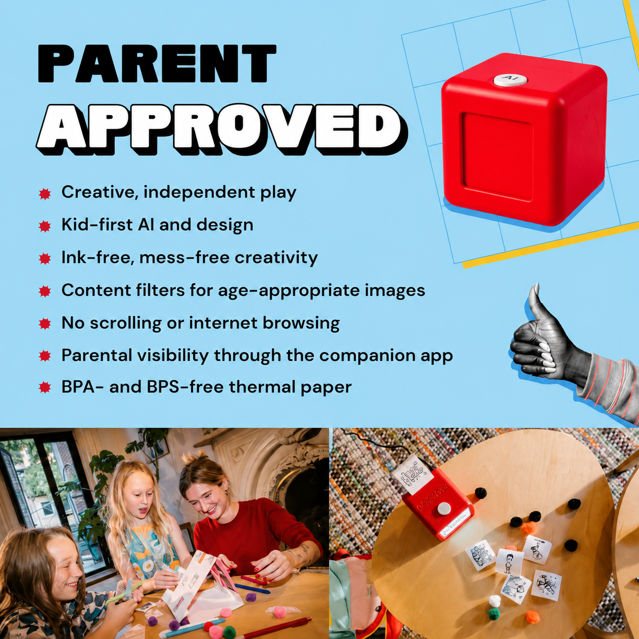 AI Voice Sticker Maker for Kids
