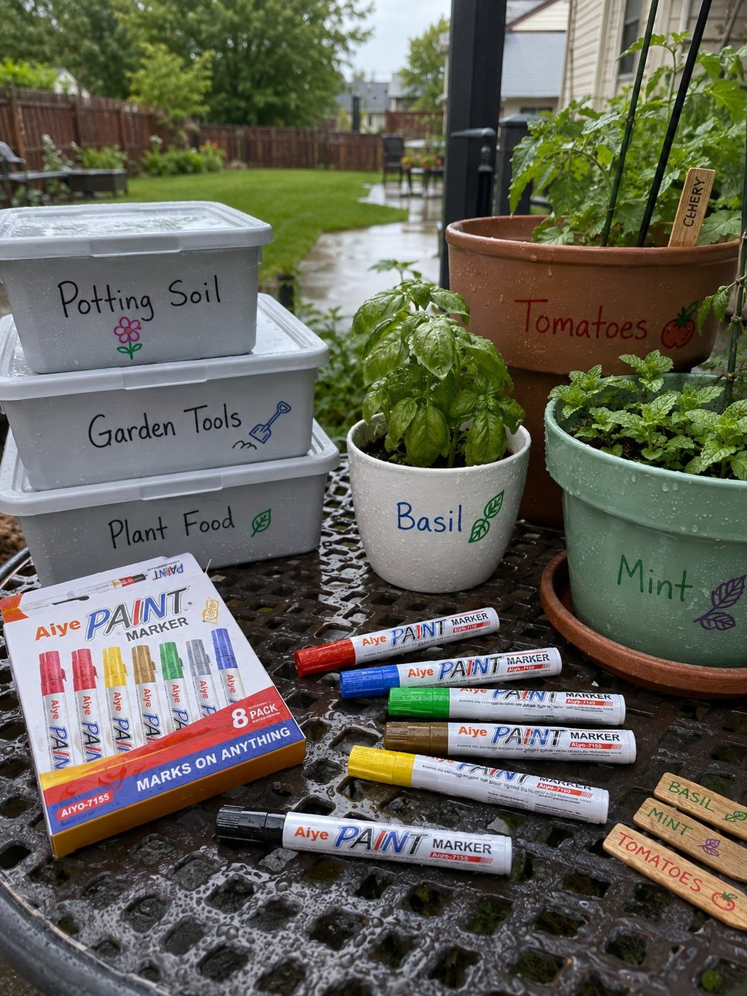 Placeholder outdoor marker project