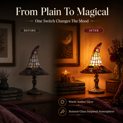 Dluvivo Witch Hat Lamp