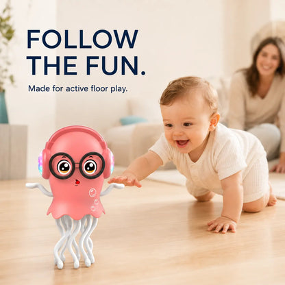 Jellydancer® 🪼 🎵 Dancing Jellydancer Toy-Lights, Music & Bump-and-Go Motion