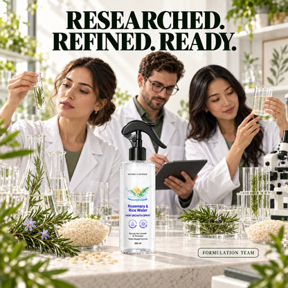 LIMITED-TIME 60% OFF – Refreshing Rosemary & Rice Water Hair & Scalp Spray