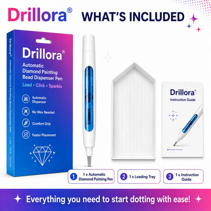 Drillora® Automatic Diamond Painting Bead Dispenser Pen 💎（upsell）