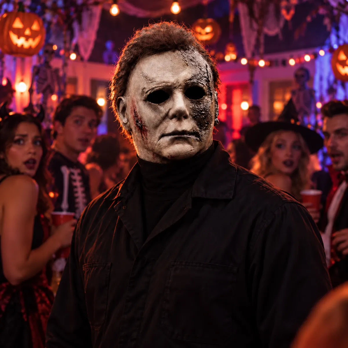Realistic Horror Mask For Halloween Parties, Cosplay & Costume Events