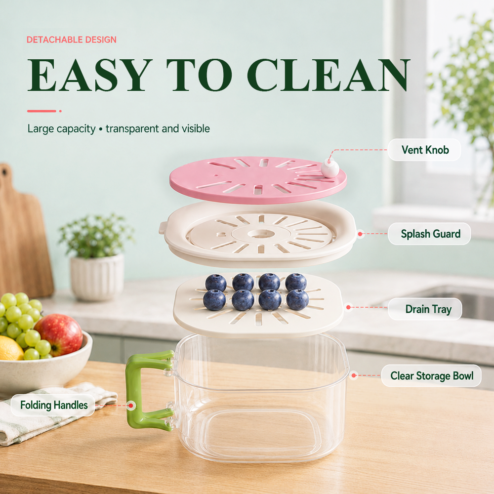 Dluvivo®3-IN-1 PRODUCE BASKET
