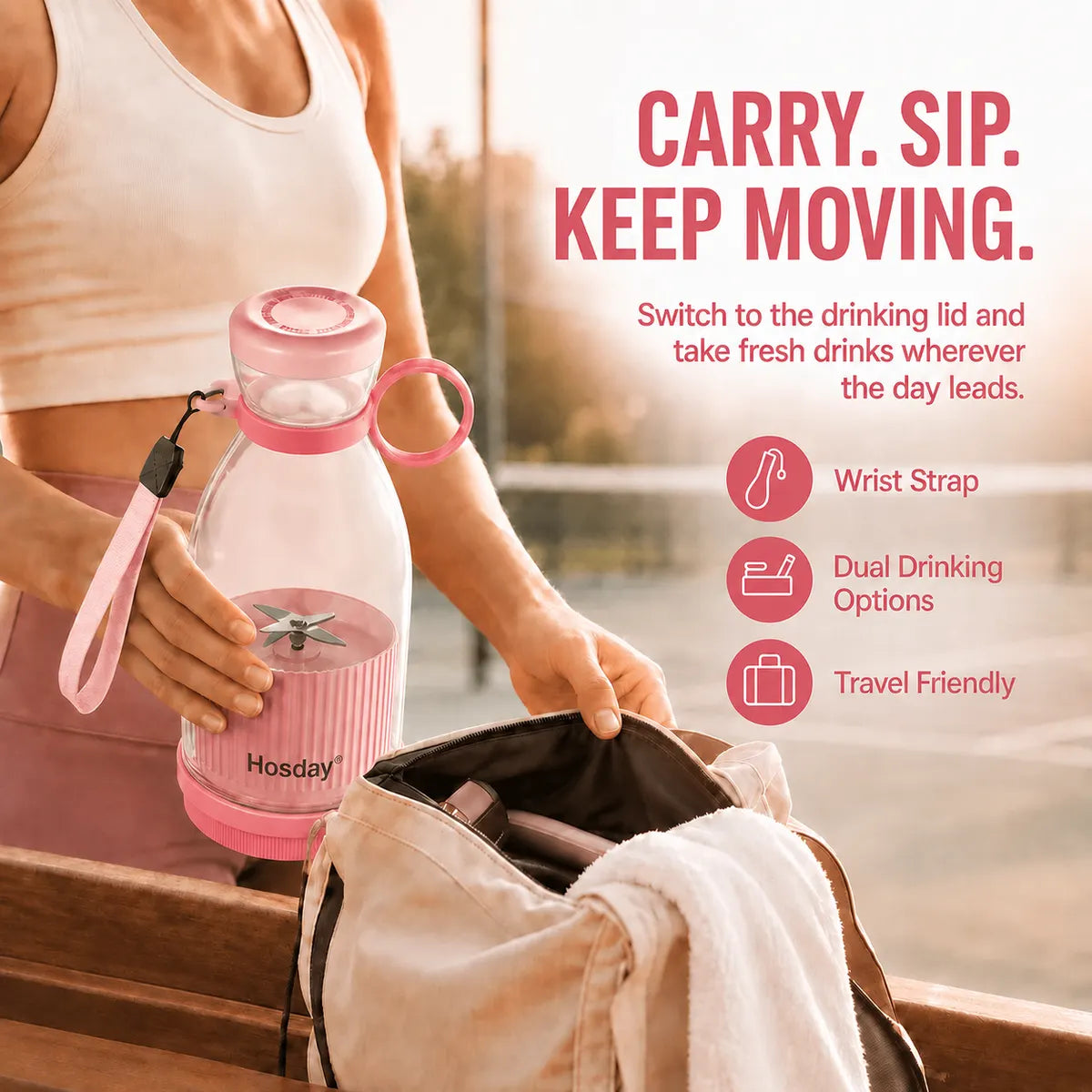 Hosday® - Portable Blender Juicer Cup