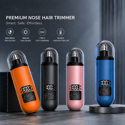 Dluvivo ElectricNose Hair Trimmer Quiet Precision Grooming With Smart Display（upsell）