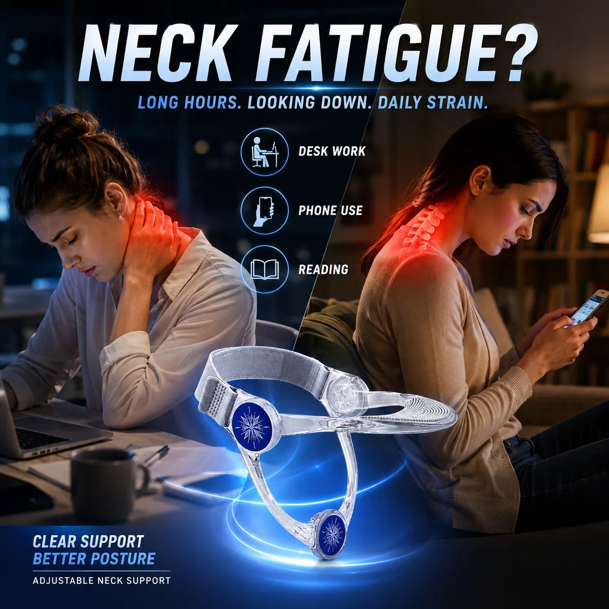 Dluvivo®🔥360° Adjustable Neck Brace