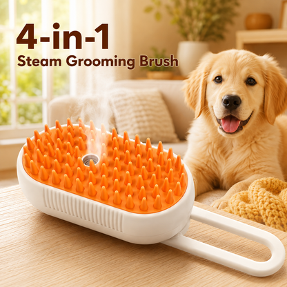 4-in-1  Rechargeable Pet Steam Brush（upsell-mst）
