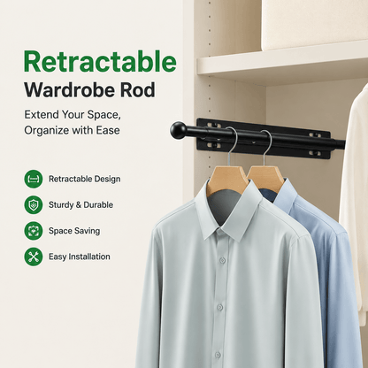 Pull Out Extra Hanging Space in Seconds