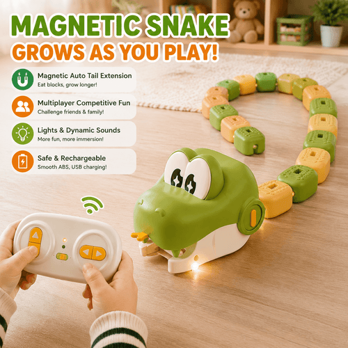 The Snake That Grows as It Goes!