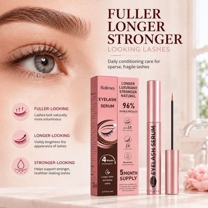 Rolimey® ✨ 🌸 Precision Eyelash Serum for Your Daily Lash Routine