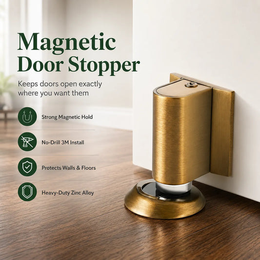 Magnetic Door Stopper - Limited Time Offer