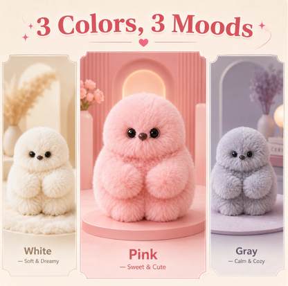 Cute AI Shy Emotional Companionship Robot Plush Toy - Sings, Repeats & Turns Its Head 👀 🦉upsell