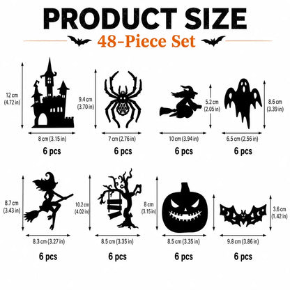 🎃 HALLOWEEN SPECIAL — UP TO 77% OFF — Halloween Glow Wall Decor