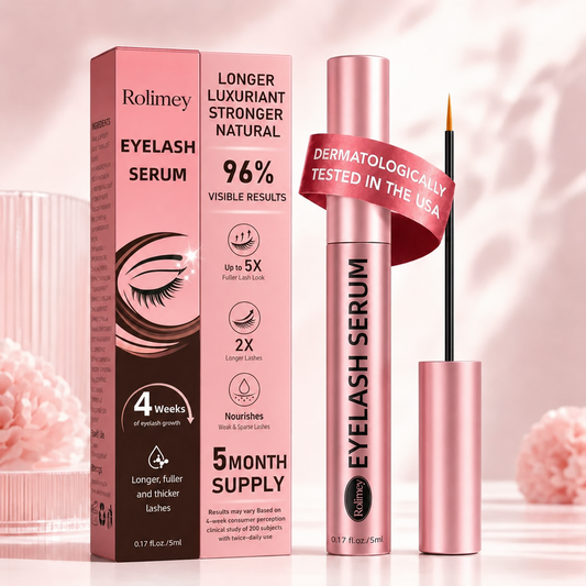 Rolimey® ✨ 🌸 Precision Eyelash Serum for Your Daily Lash Routine
