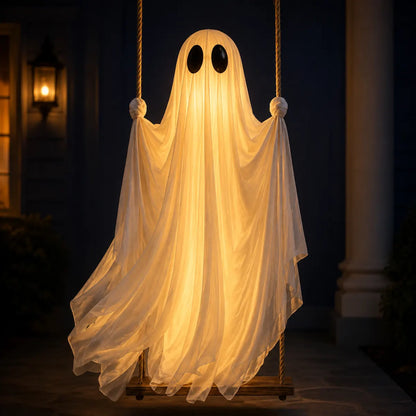 BooDrift® 5FT Light-Up Swinging Ghost