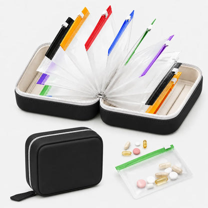 14-Pouch Travel Pill Organizer