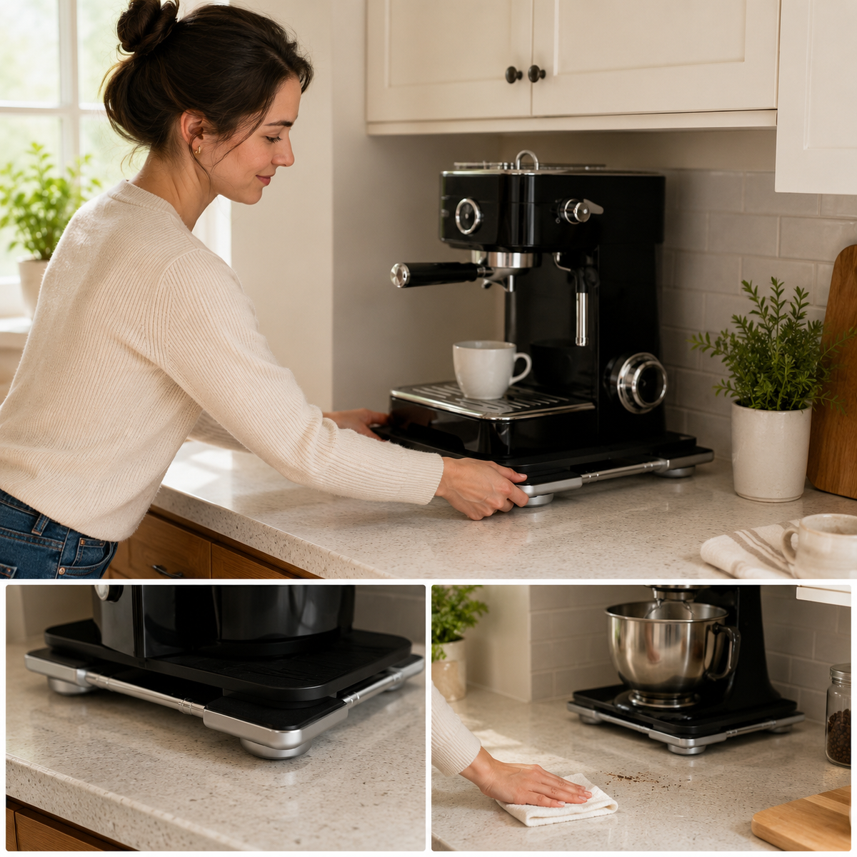 🔥 LAST DAY — 50% OFF | Adjustable Appliance Rolling Tray（upsell）