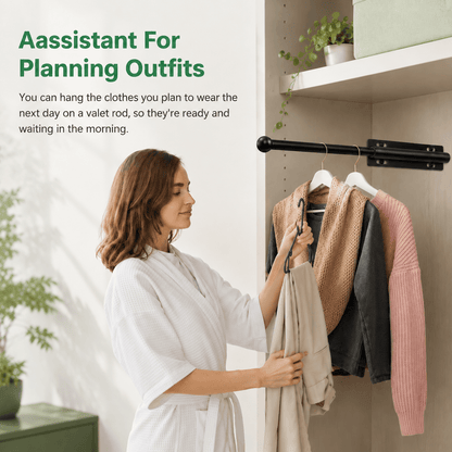 Pull Out Extra Hanging Space in Seconds