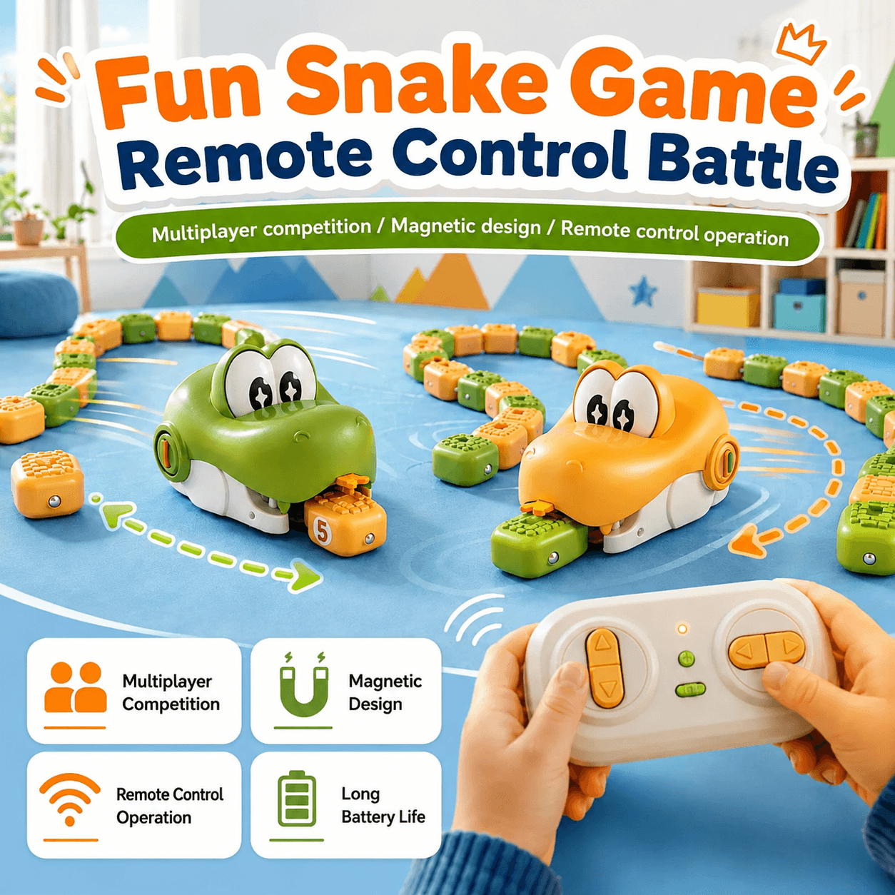 The Snake That Grows as It Goes!
