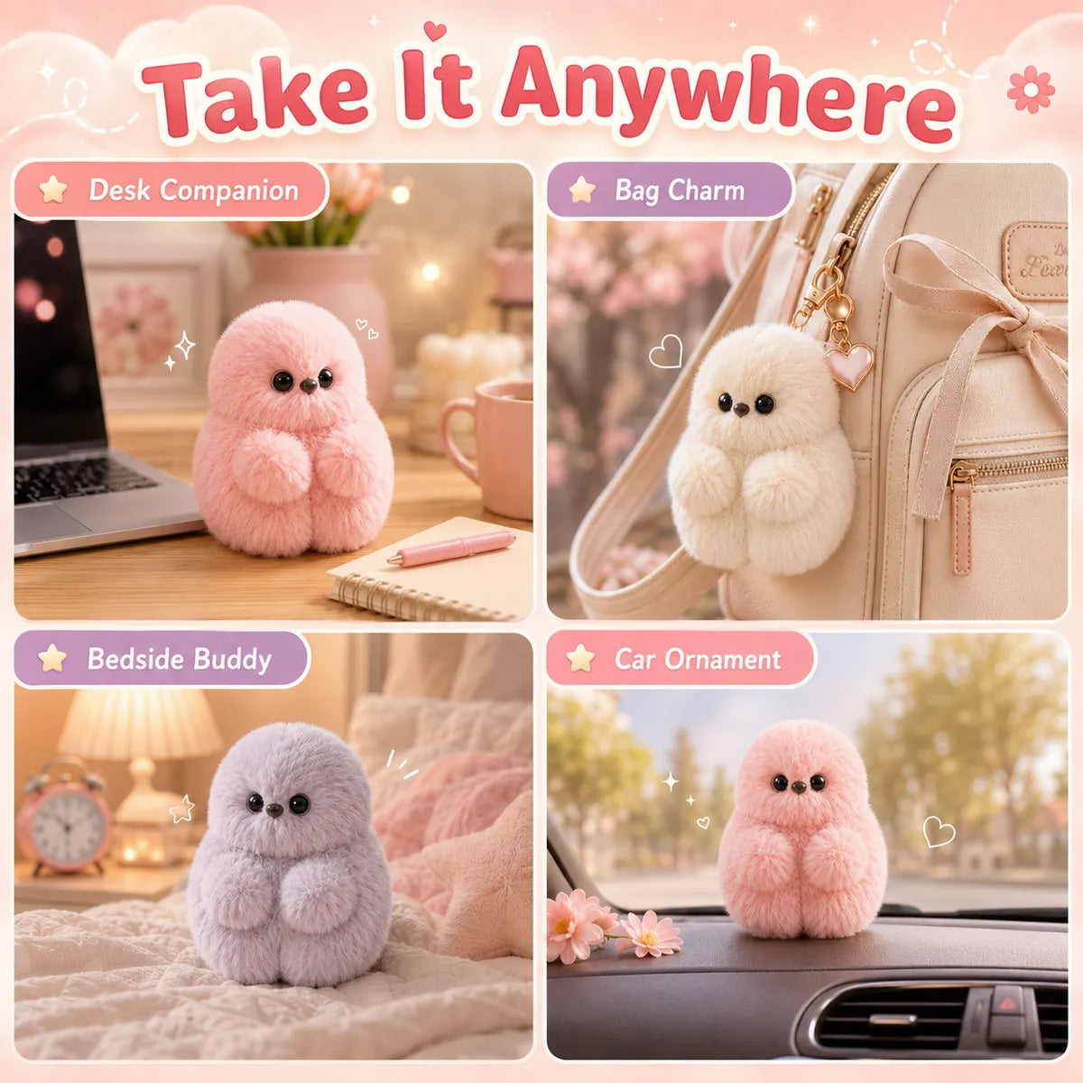 Cute AI Shy Emotional Companionship Robot Plush Toy - Sings, Repeats & Turns Its Head 👀 🦉upsell