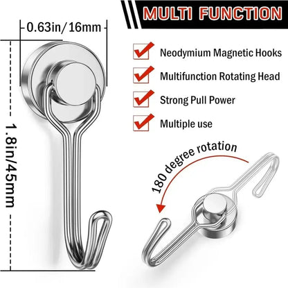 Dluvivo® Heavy Duty Swivel Hooks
