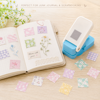Dluvivo®Stamp-Edge PaperPunch Mini PostageShape Cutter