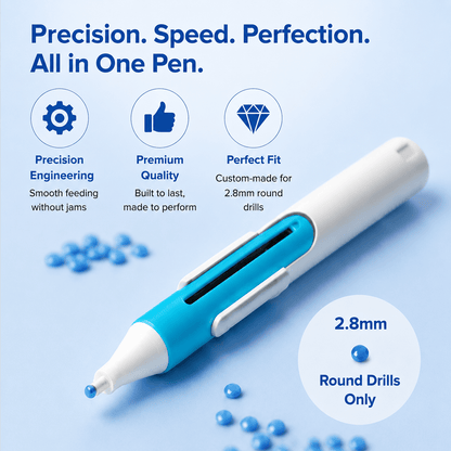 Drillora® Automatic Diamond Painting Bead Dispenser Pen 💎