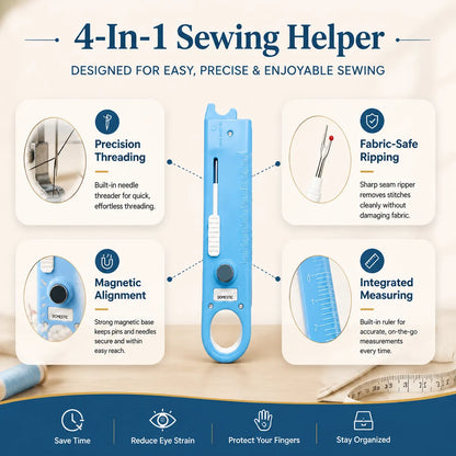 4-IN-1 Sewing Machine Needle Threader
