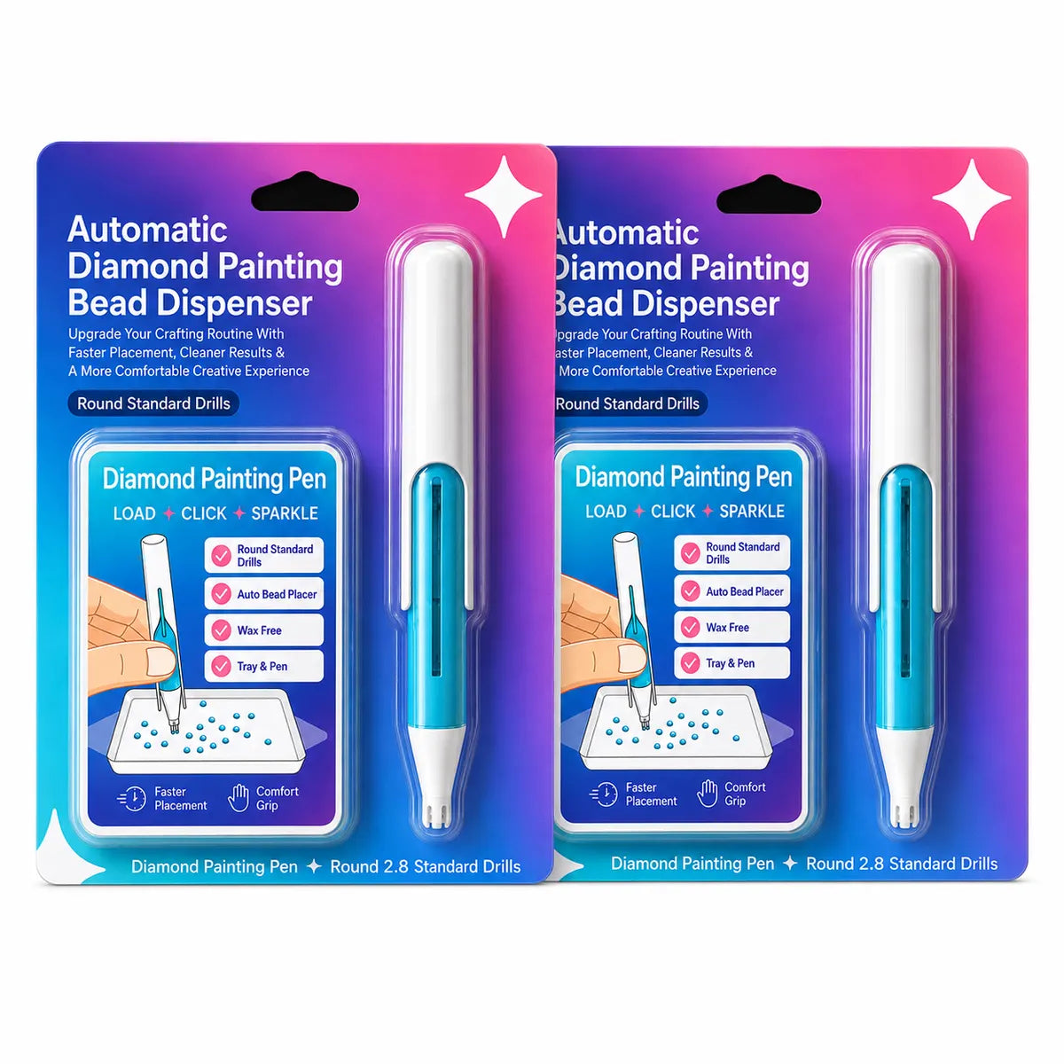 Drillora® Automatic Diamond Painting Bead Dispenser Pen 💎