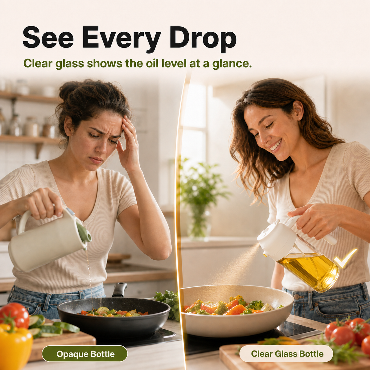 🔥FINAL DAY 80% OFF -Dluvivo® 2-in-1 Glass Olive Oil Sprayer & Dispenser（mst-upsell）