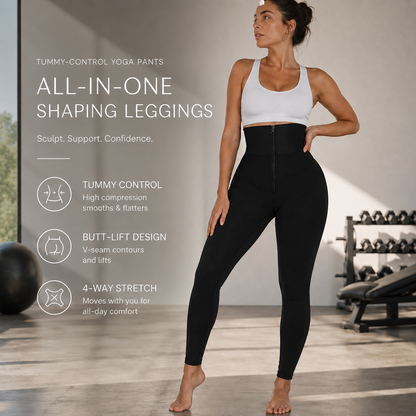 🔥 70% OFF — Tummy-Control Sculpting Yoga Leggings — LIMITED-TIME DEAL
