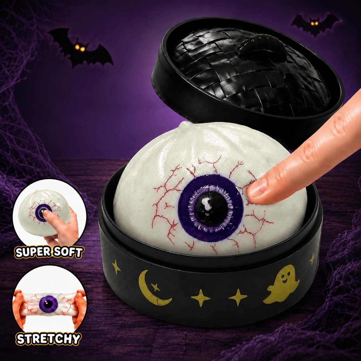 Halloween Mystery Dumpling Squishy Blind Box 🎃