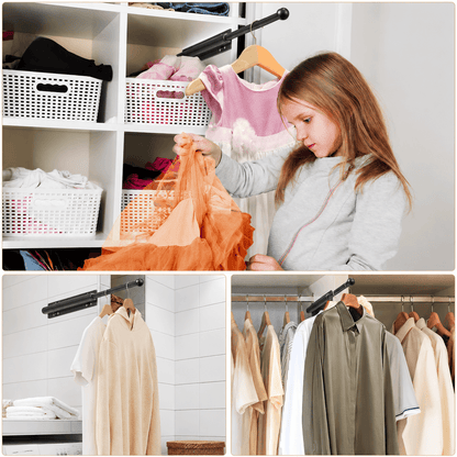 Pull Out Extra Hanging Space in Seconds