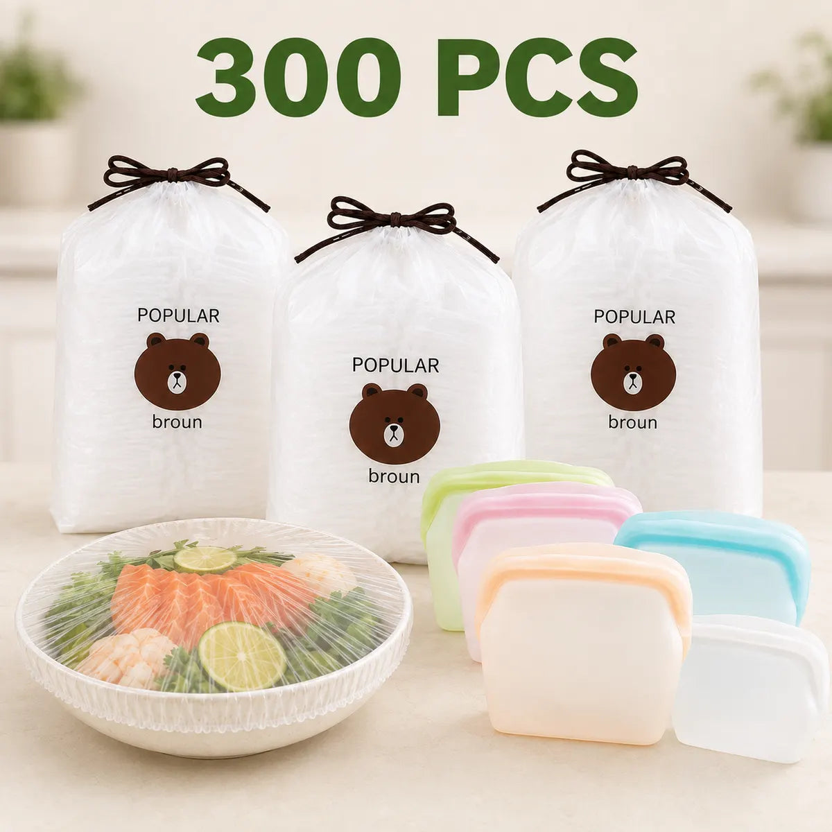 3 Packs – 300 Covers