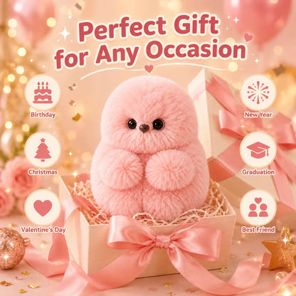 Cute AI Shy Emotional Companionship Robot Plush Toy - Sings, Repeats & Turns Its Head 👀 🦉upsell