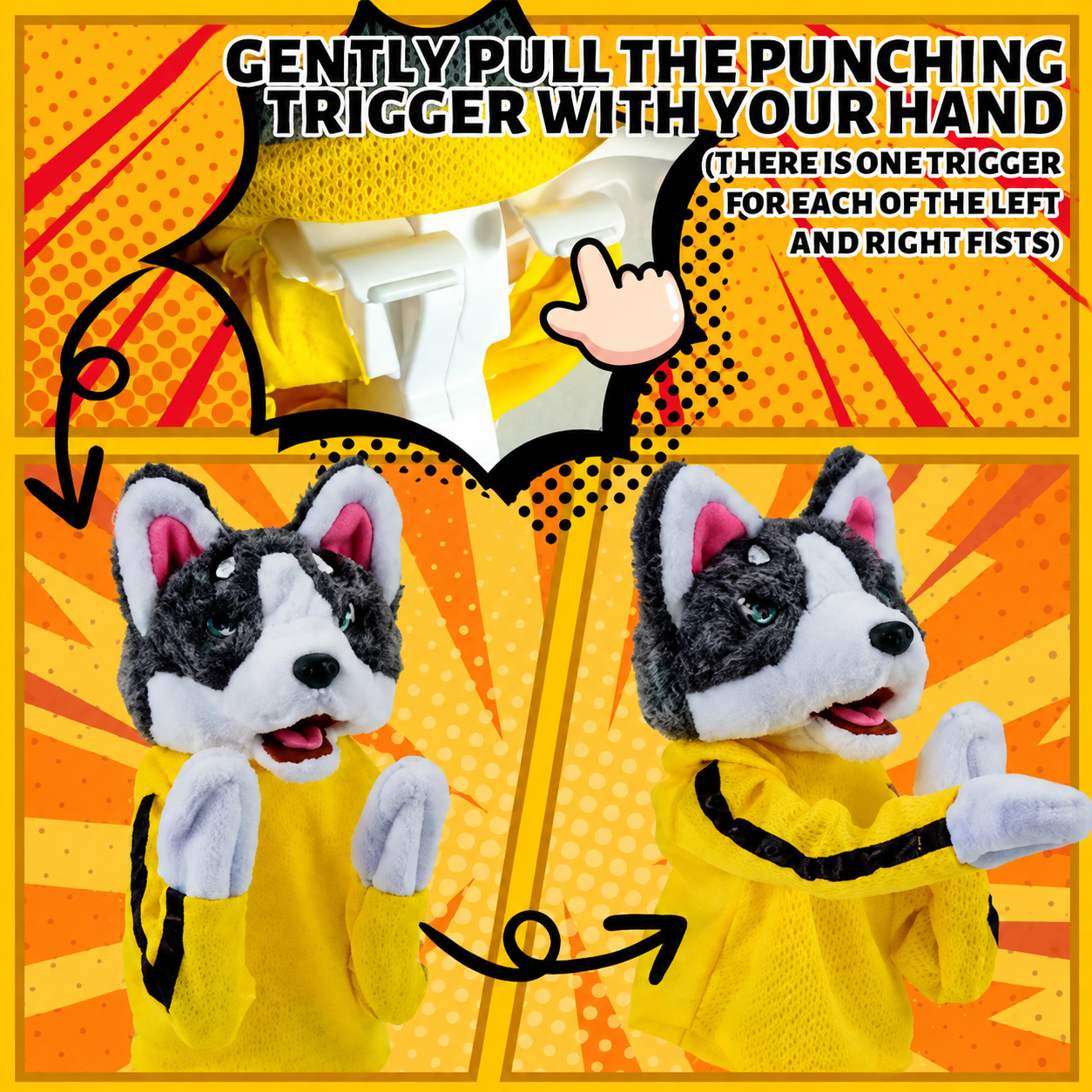 A-DA! Animal Boxing Hand Puppet