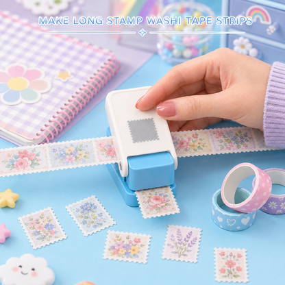 Dluvivo®Stamp-Edge PaperPunch Mini PostageShape Cutter