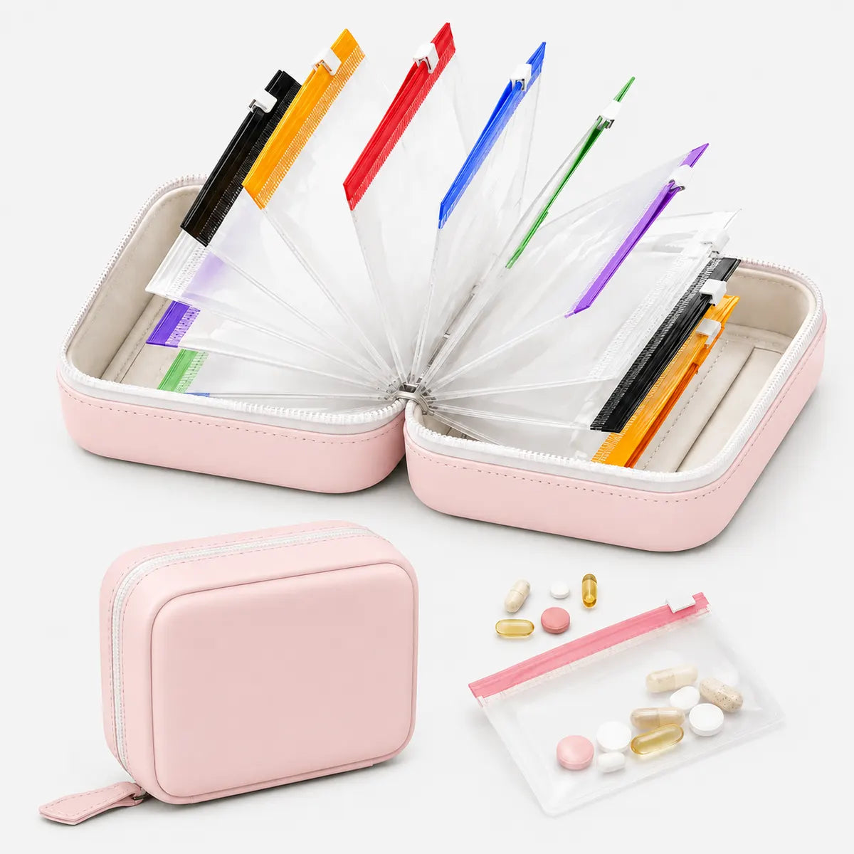14-Pouch Travel Pill Organizer