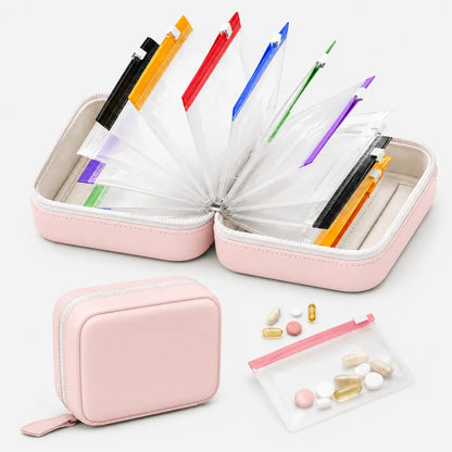 14-Pouch Travel Pill Organizer