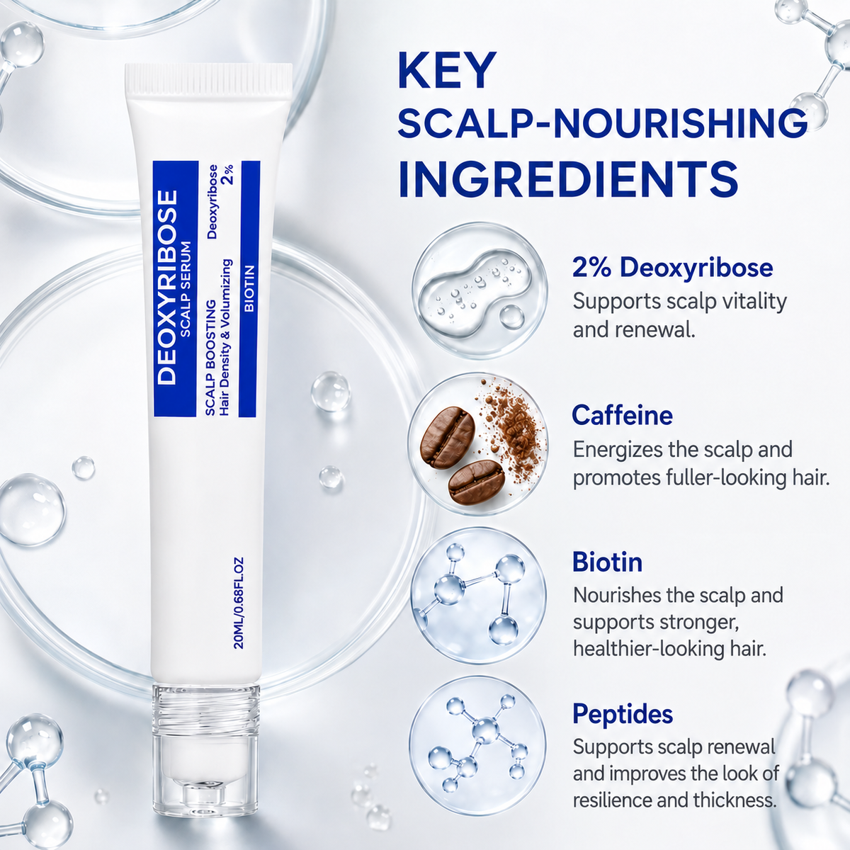 Deoxyribose Scalp Serum Roll-On