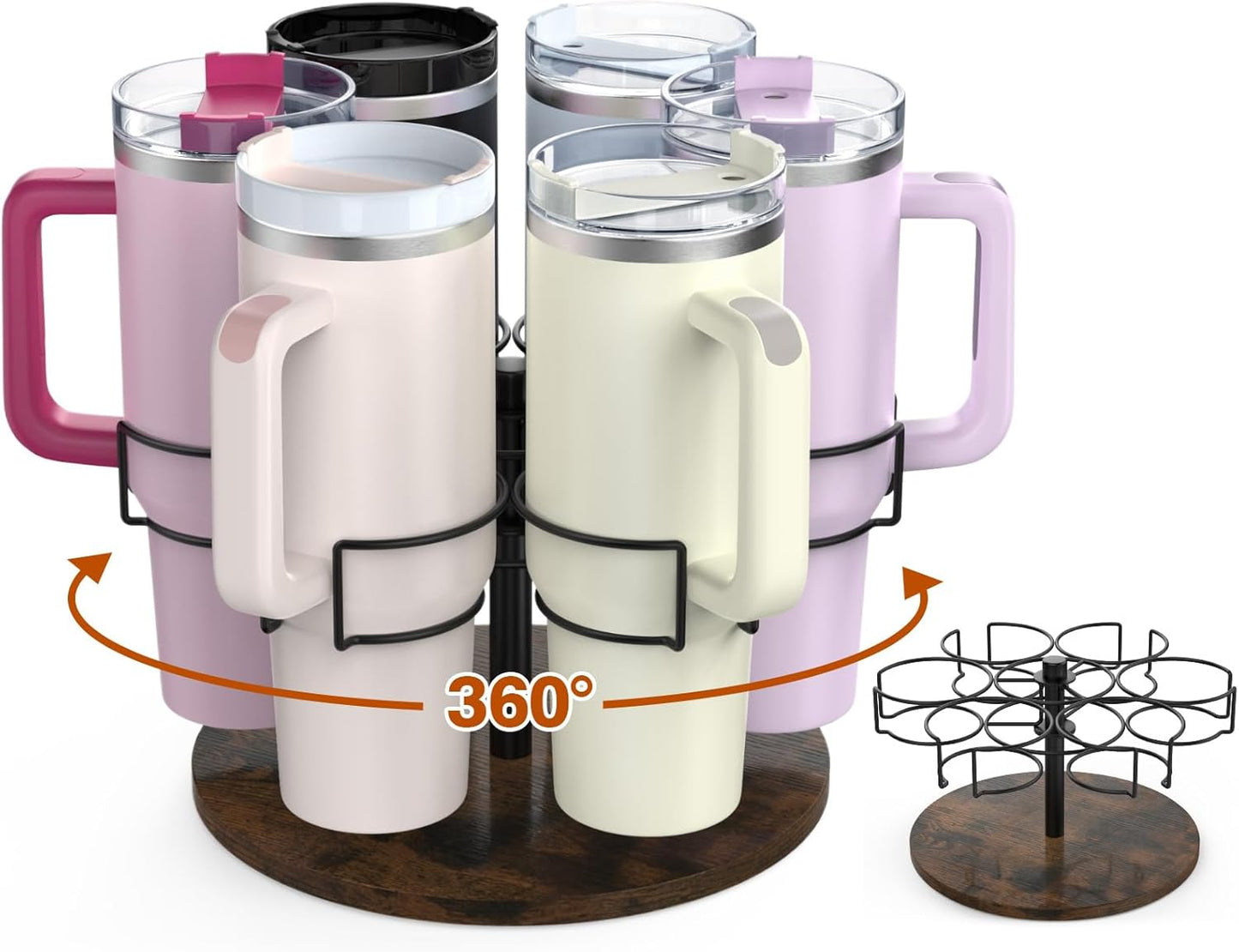 Rotating Stanley Cup Organizer Holder（69.99）