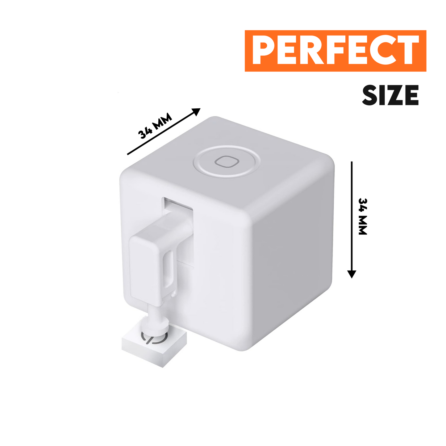 Smart Bluetooth Fingerbot size dimensions