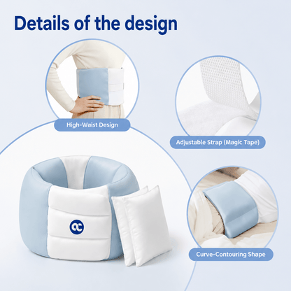 360° Wrap-Around Lumbar Support for Better Sleep and All-Day Comfort