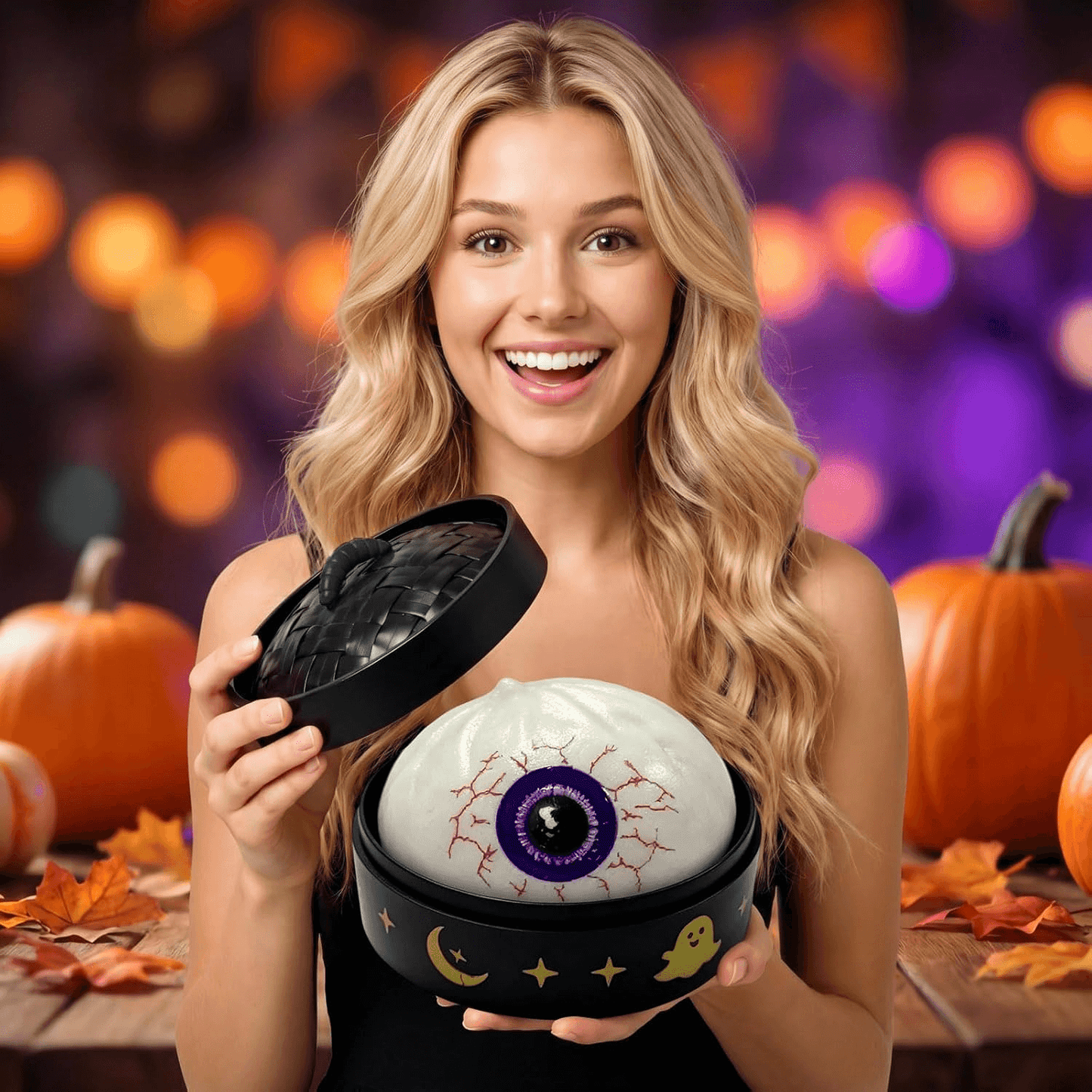 Halloween Mystery Dumpling Squishy Blind Box 🎃