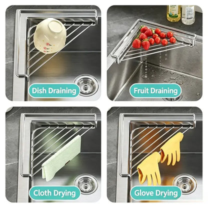 Stainless Steel Corner SinkRack（upsell）