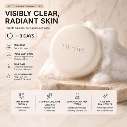 🛁 Niacinamide Brightening Beauty Bar for Dull & Uneven-Looking Skin