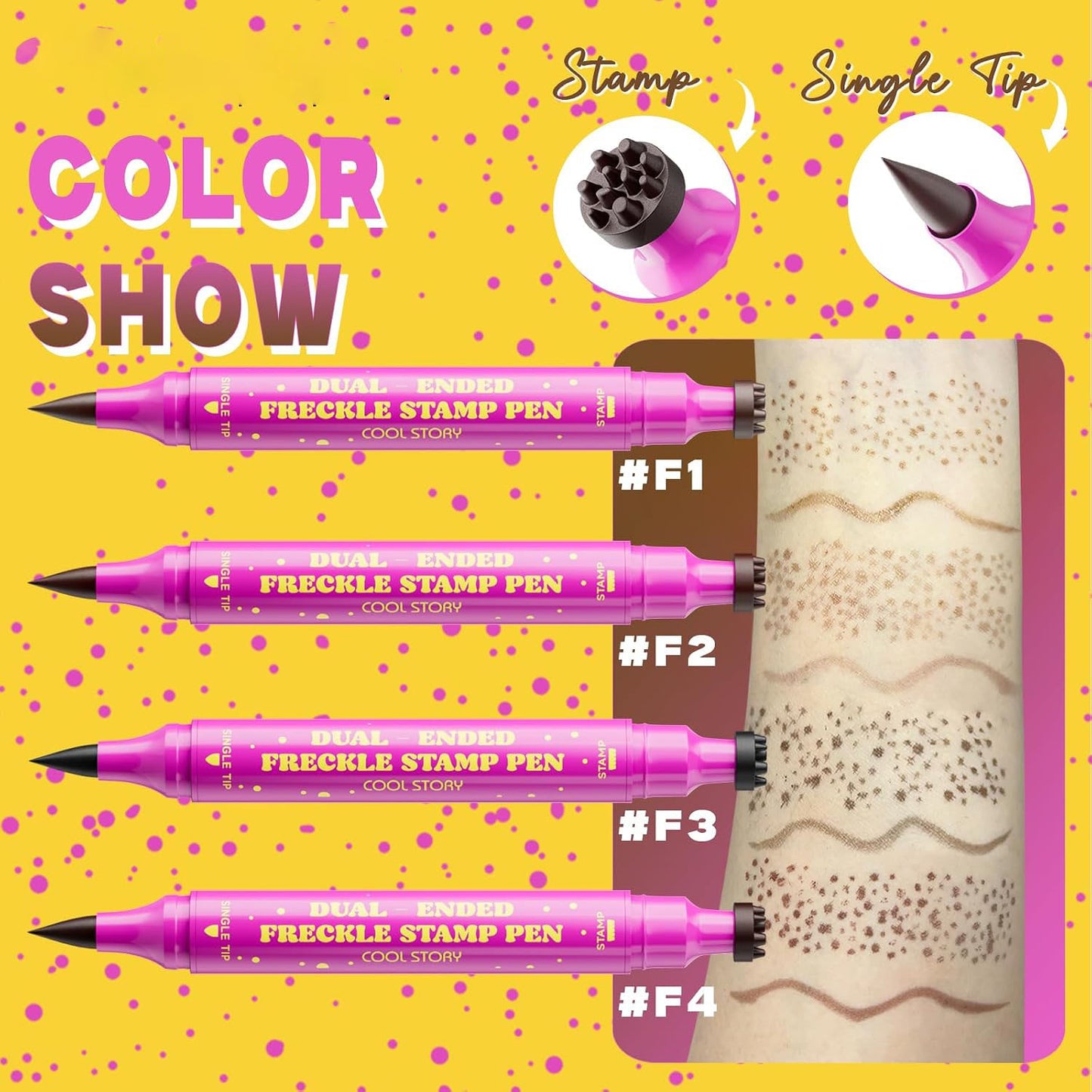 Dluvivo® Dual-Ended Freckle Stamp Pen