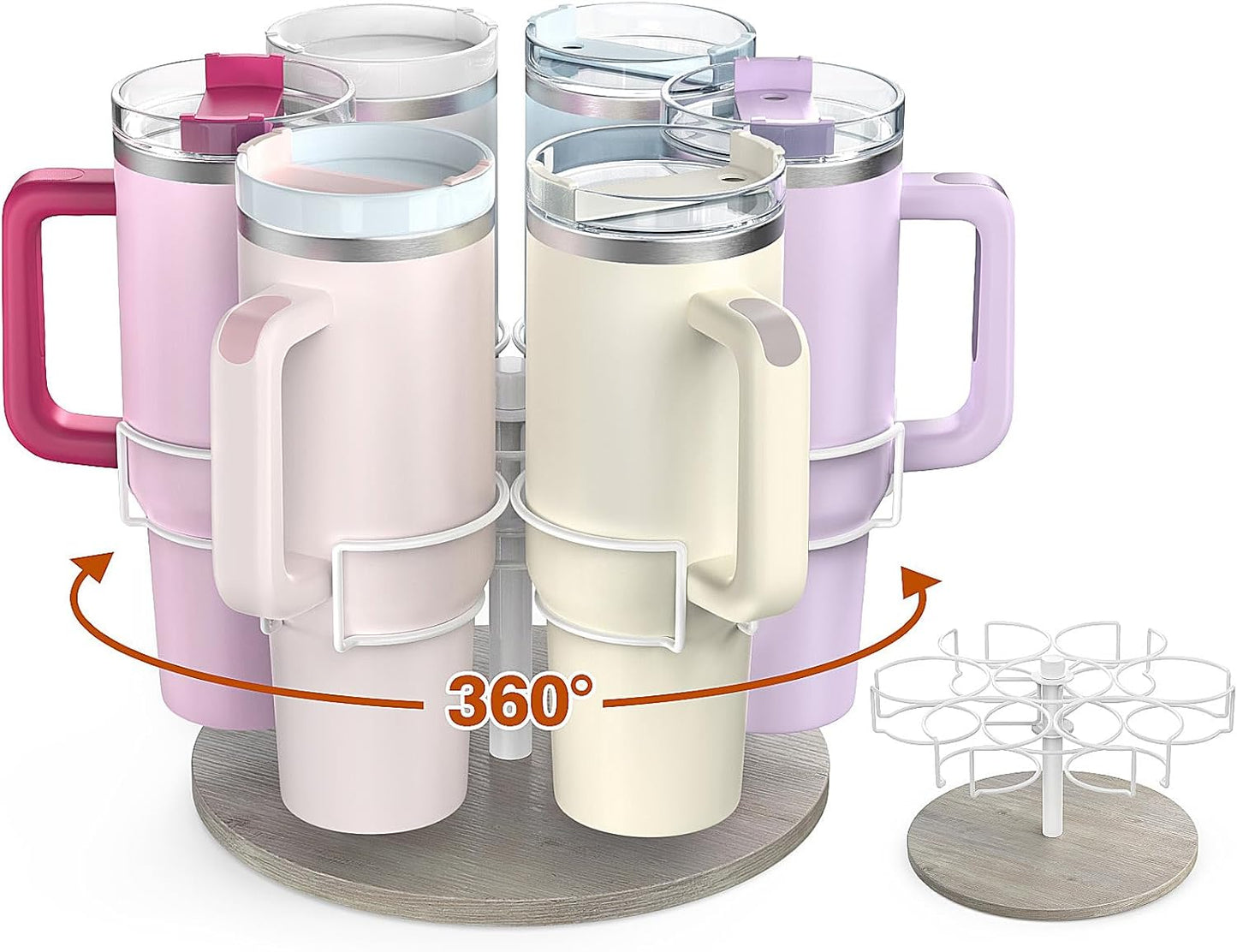 Rotating Stanley Cup Organizer Holder（69.99）