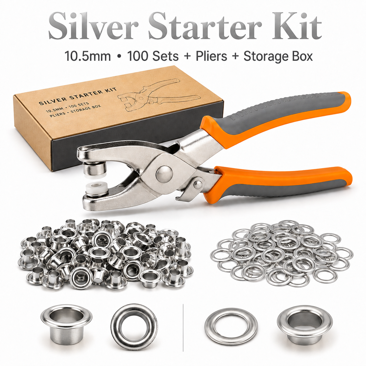 Gromvero®-EYELET PLIERS SET